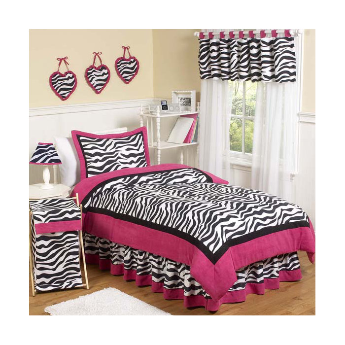 Sweet Jojo Designs Zebra Reversible Comforter Reviews Wayfair
