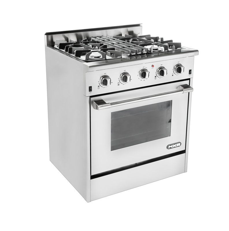NXR Professional Ranges 30" Freestanding Gas Range & Reviews Wayfair