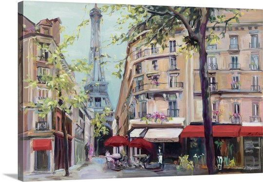 Great Big Canvas Springtime In Paris By Marilyn Hageman Painting