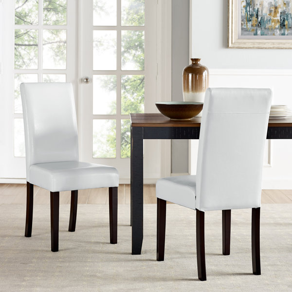 Grey Leather Dining Chair Wayfair