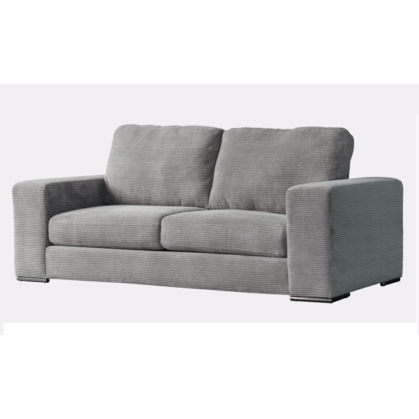 Latitude Run Acanva Classic Modern Corduroy Sofa Wayfair Ca