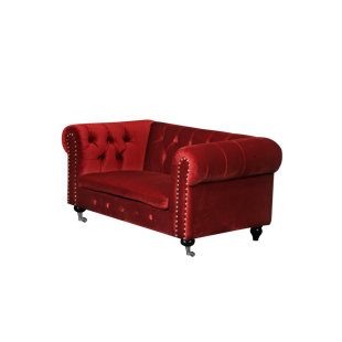 Modern Contemporary Taupe Velvet Sofa Allmodern Noelia Kids Velvet Sofa