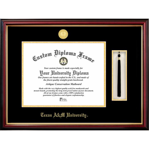 Campus Images Ncaa Texas A M University Tassel Box And Diploma