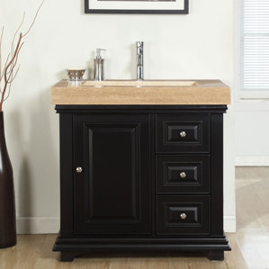 Open Back Vanity | Wayfair Open Back Vanity | Wayfair