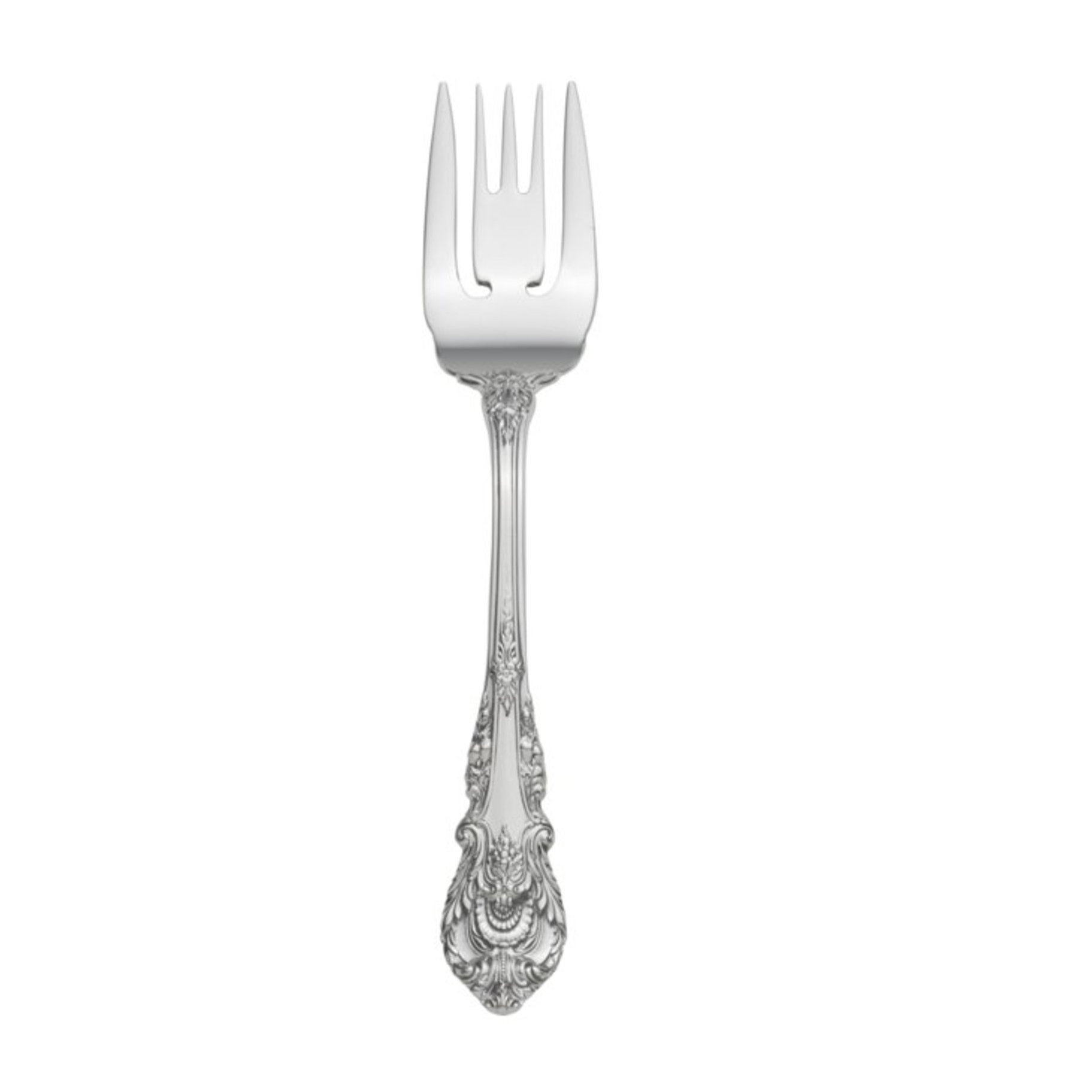 WALLACE STERLING SALAD FORK S ~ SIR CHRISTOPHER ~ NO MONO