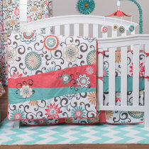 teal crib bedding