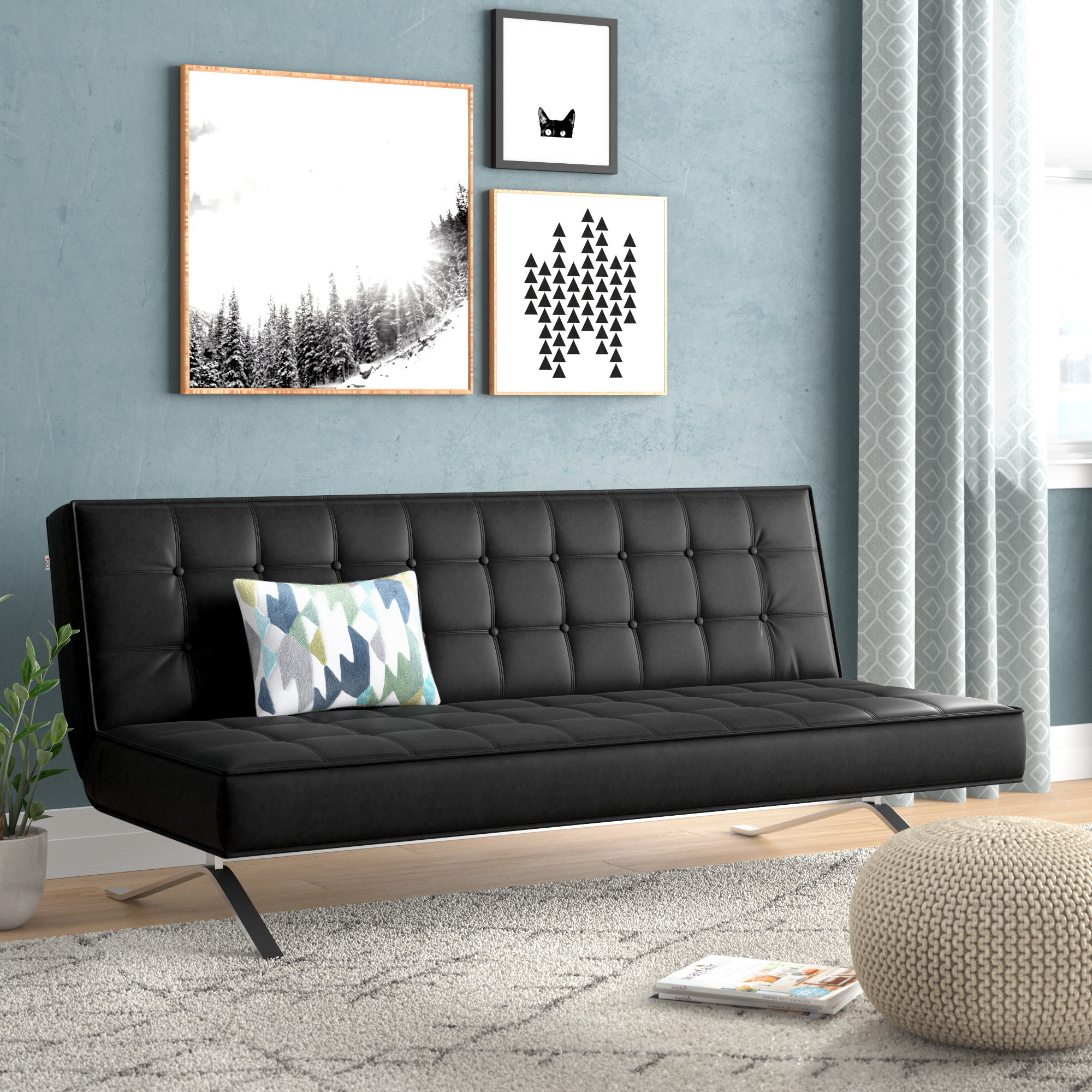 Brayden Studio Demelo Full Size Convertible Sofa Reviews Wayfair Demelo Full Size Convertible Sofa