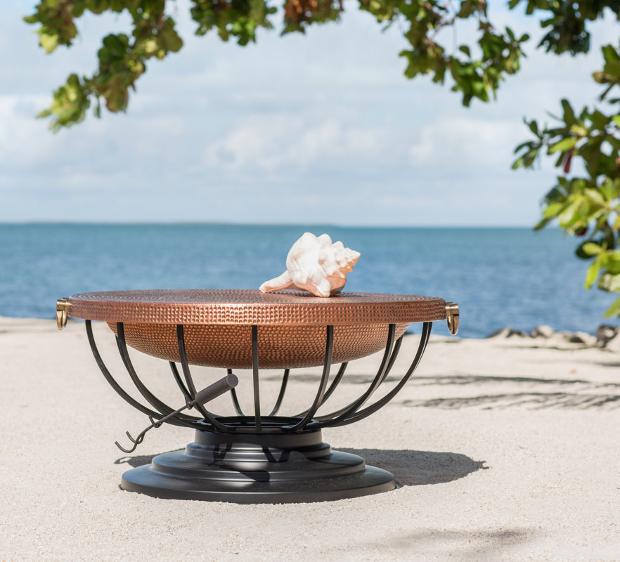 Plow & Hearth Copper Wood Burning Fire Pit & Reviews Wayfair