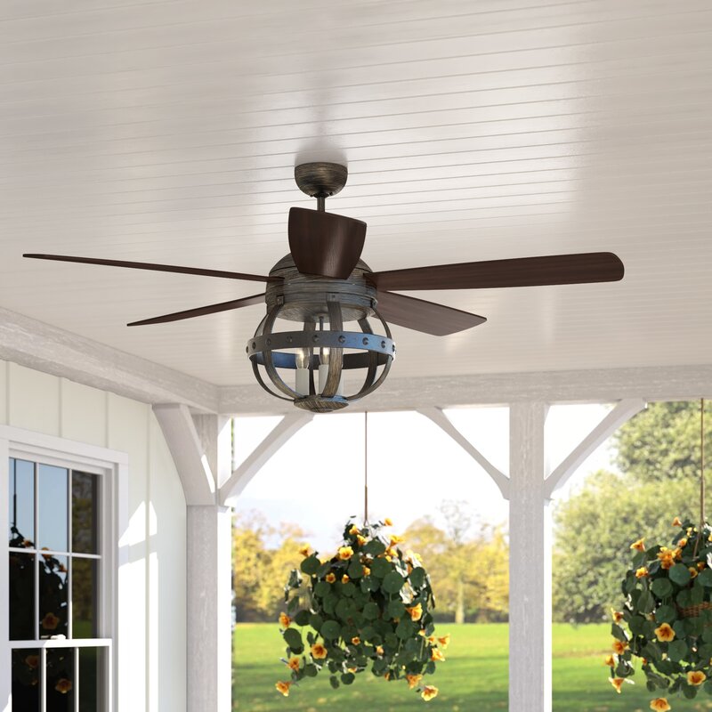 Laurel Foundry Modern Farmhouse 52 Wilburton 5 Blade Ceiling Fan