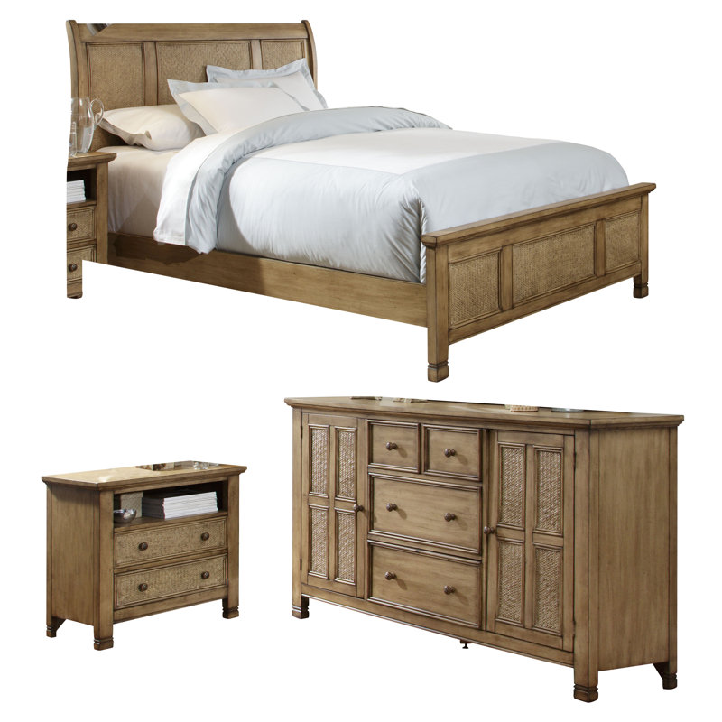 Progressive Furniture Kingston Isle Panel Configurable Bedroom Set