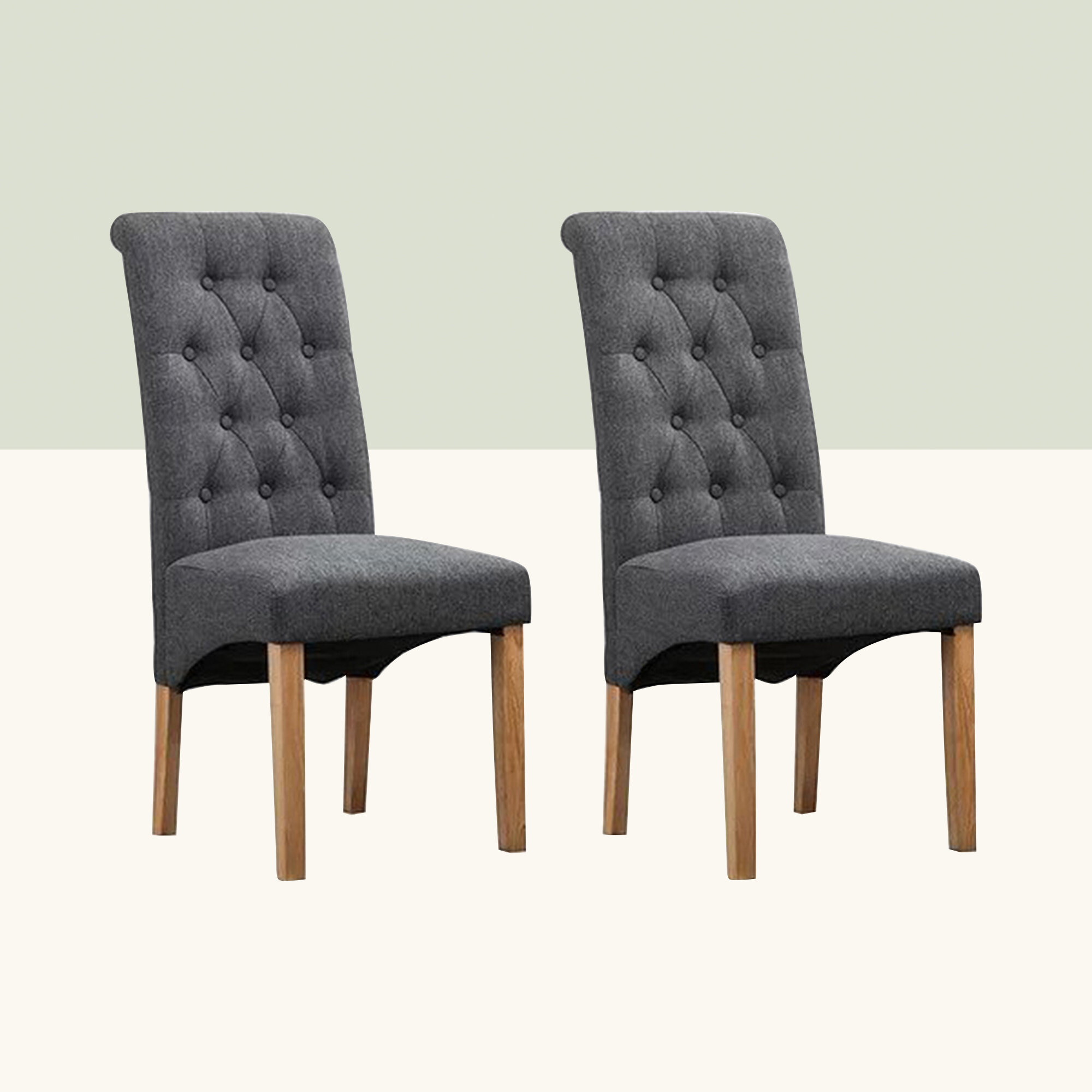 Hykkon Anya Upholstered Dining Chair Reviews Wayfair Co Uk
