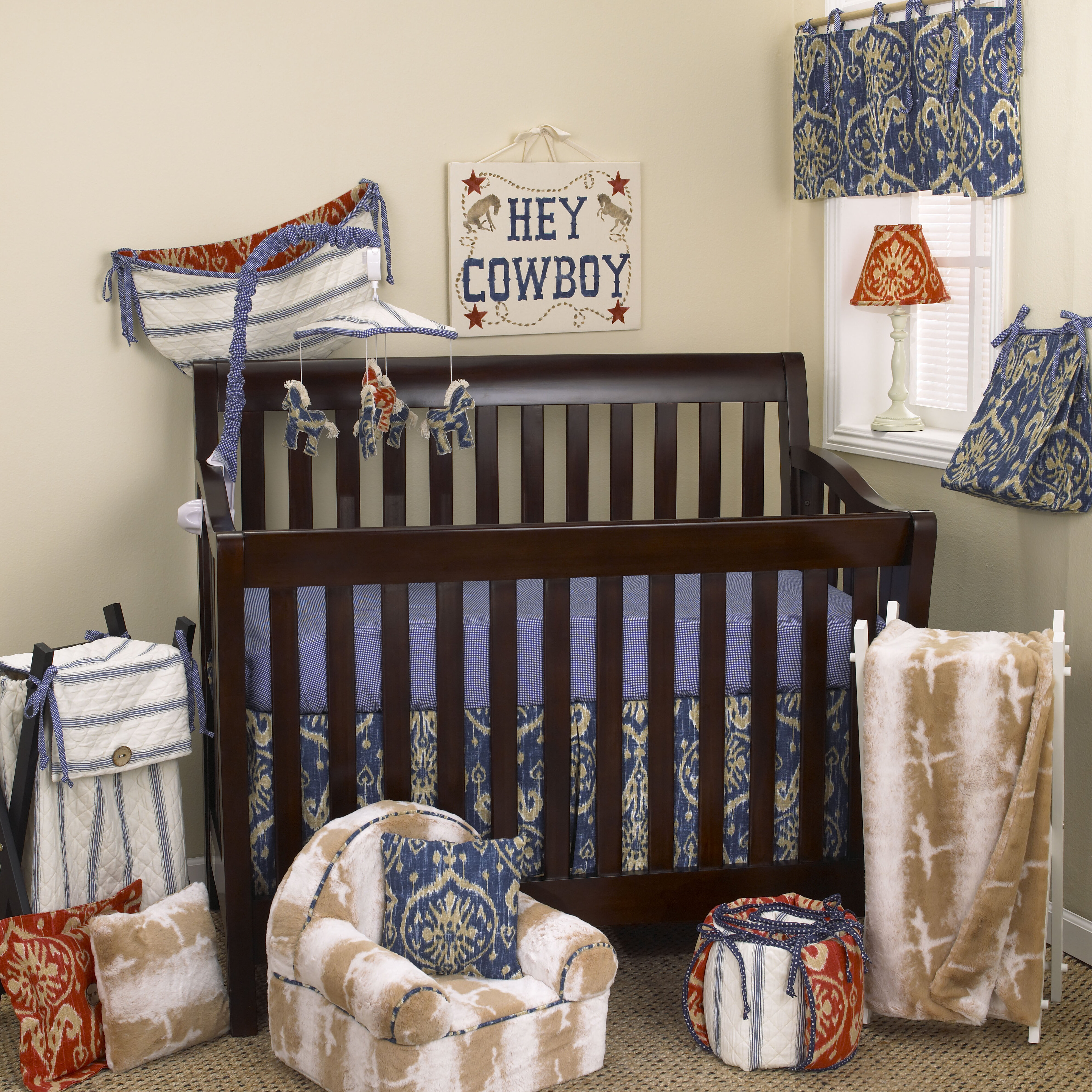 7 piece crib bedding set