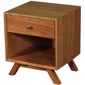 MidCentury 1 Drawer Nightstand by Wood Revival