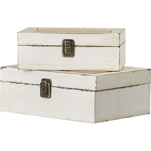 Brittany 2 Piece Decorative Box Set