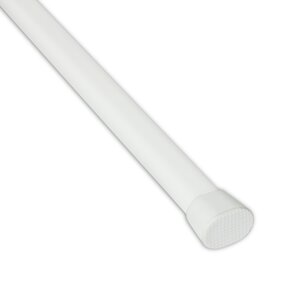 Oval Spring Tension Single Curtain Rod