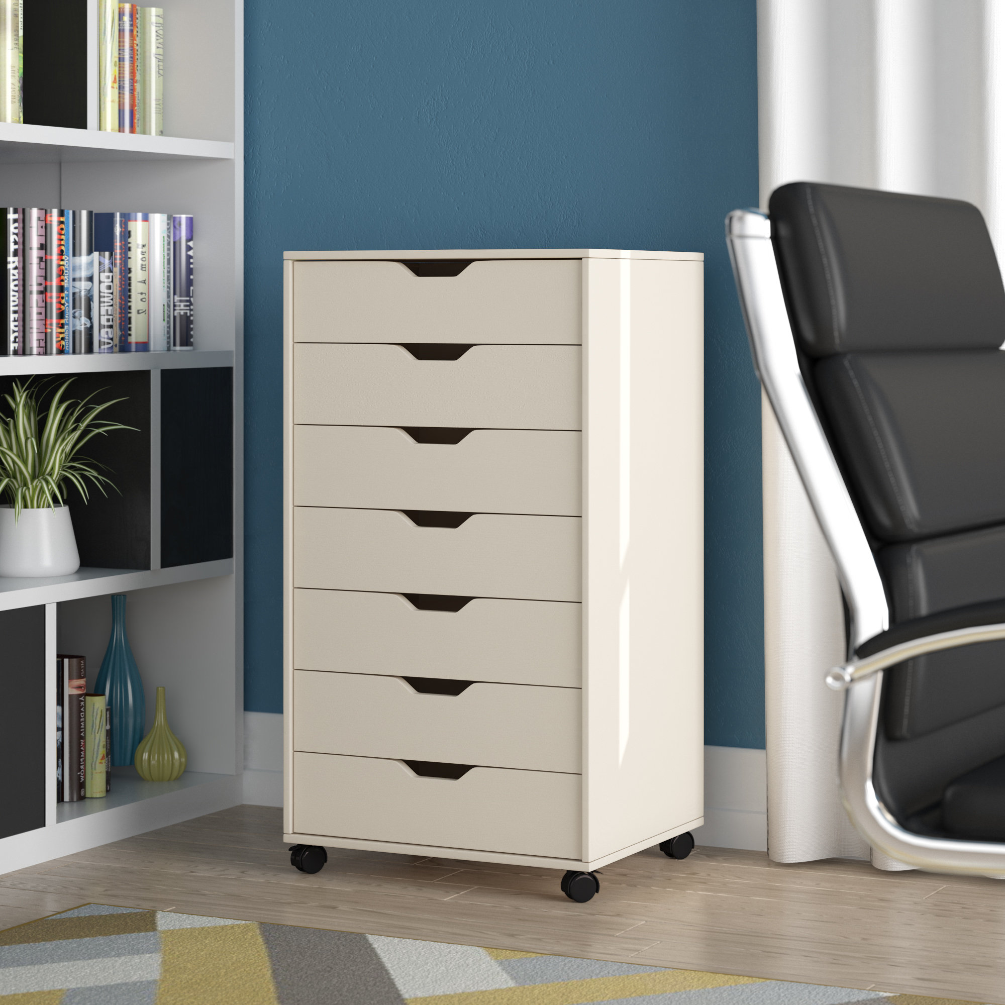 Zipcode Design Riley 7 Vertical Filing Cabinet Reviews Wayfair
