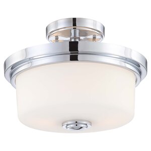 Craig 2-Light Semi Flush Mount