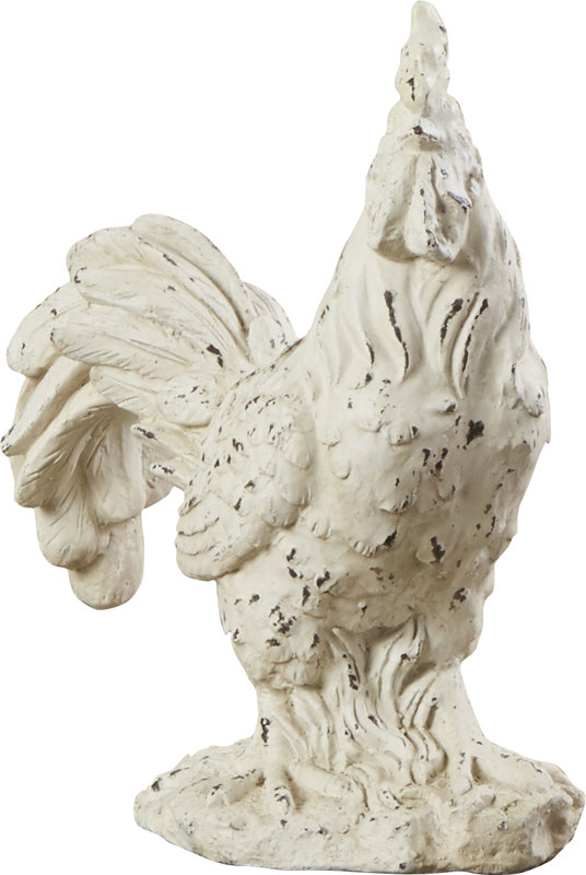 August Grove Rooster Statue & Reviews Wayfair