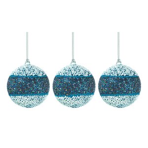 Beaded Ball Ornament (Set of 3)