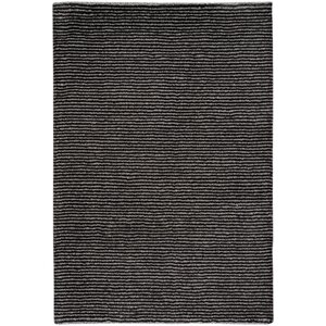 Gravitation Black Area Rug