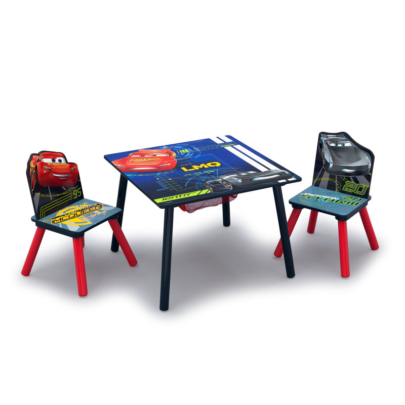 Delta Children Disney/Pixar Cars Kids 3 Piece Square Table and Chair ... Delta Children Disney/Pixar Cars Kids 3 Piece Square Table and Chair ...