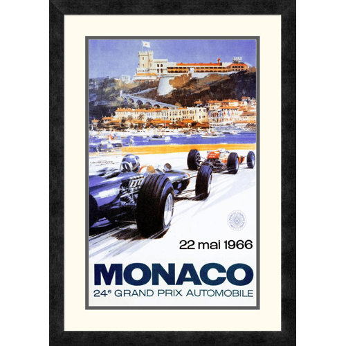 Global Gallery 'Monaco Grand Prix 1966' by Michael Turner ...