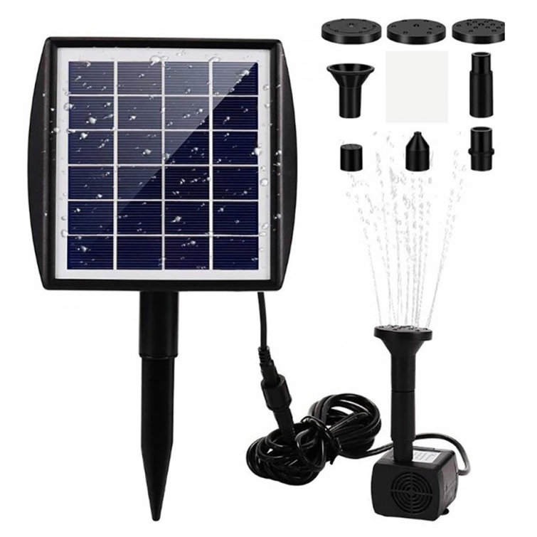 solar powered aquarium pump