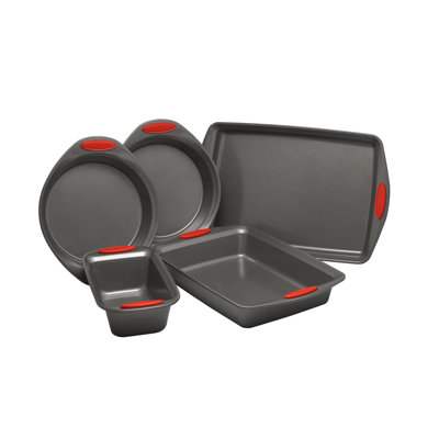 Rachael Ray Yum-o!® 5 Piece Non-Stick Oven Lovin' Bakeware Set Rachael Ray Color: Red