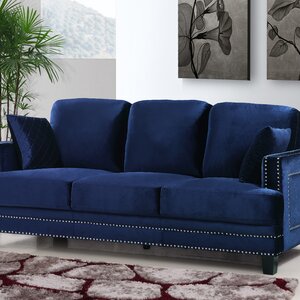 Dia Modern Nailhead Sofa