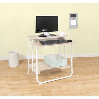 Symple Stuff Sutterfield Folding Computer Desk Reviews Wayfair Ca