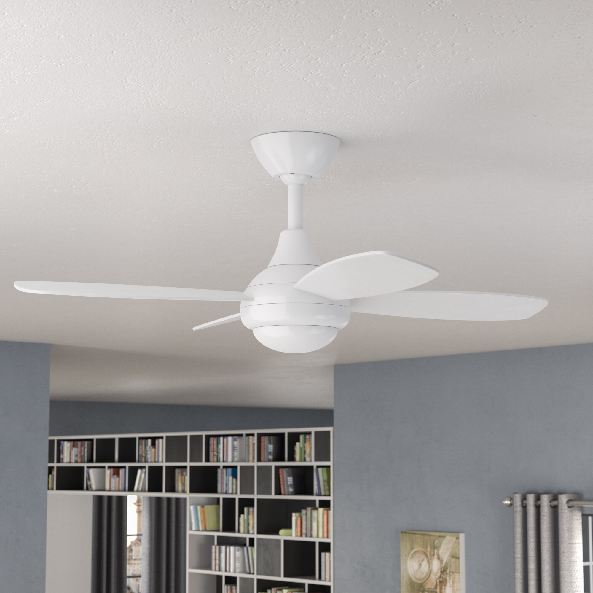 42 Lilla 4 Blade Ceiling Fan With Remote