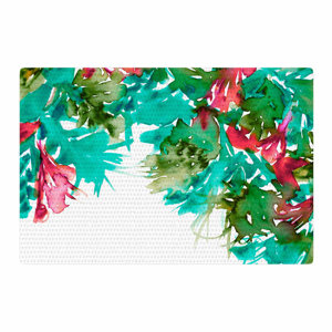 Ebi Emporium Floral Cascade 7 Teal/Red Area Rug