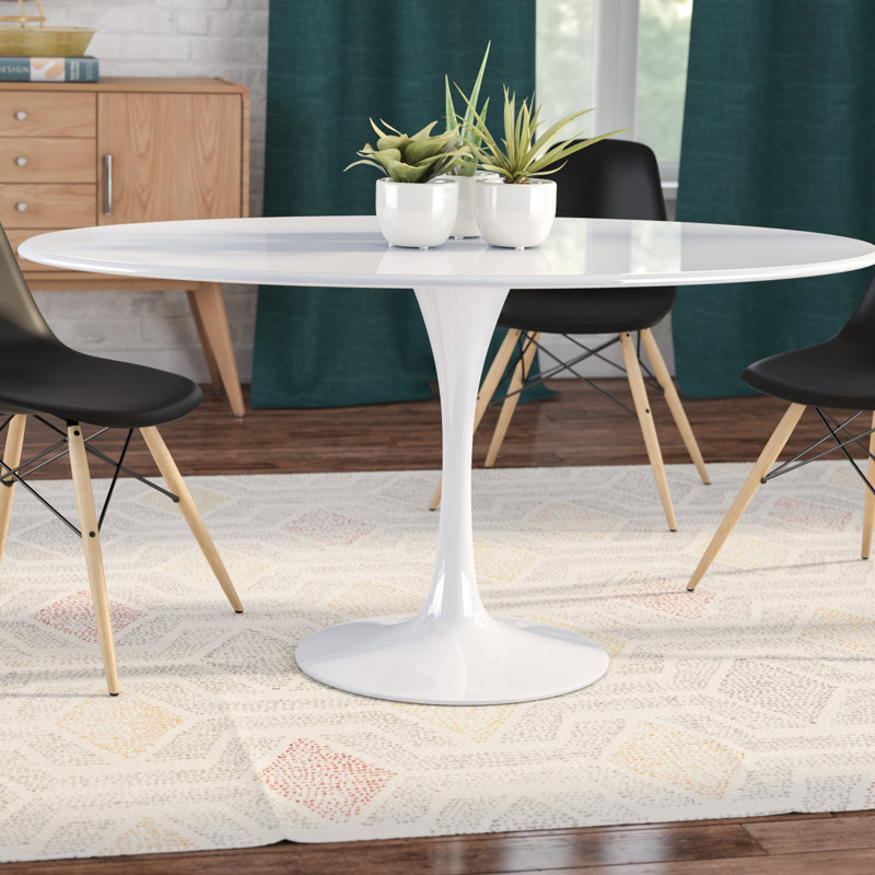 Langley Street Julien Oval Dining Table Reviews Wayfair Julien Oval Dining Table
