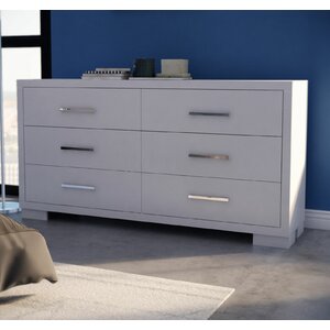 6 Drawer Double Dresser