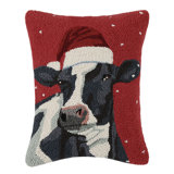 Wool Hooked Christmas Pillows Wayfair