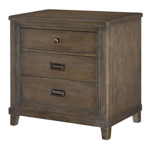 Baford 3 Drawer Nightstand by Gracie Oaks