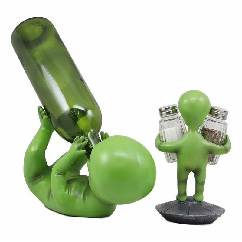 wine salt and pepper shakers