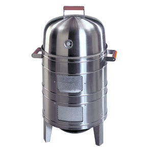 Southern County Stainless Steel Charcoal Smoker