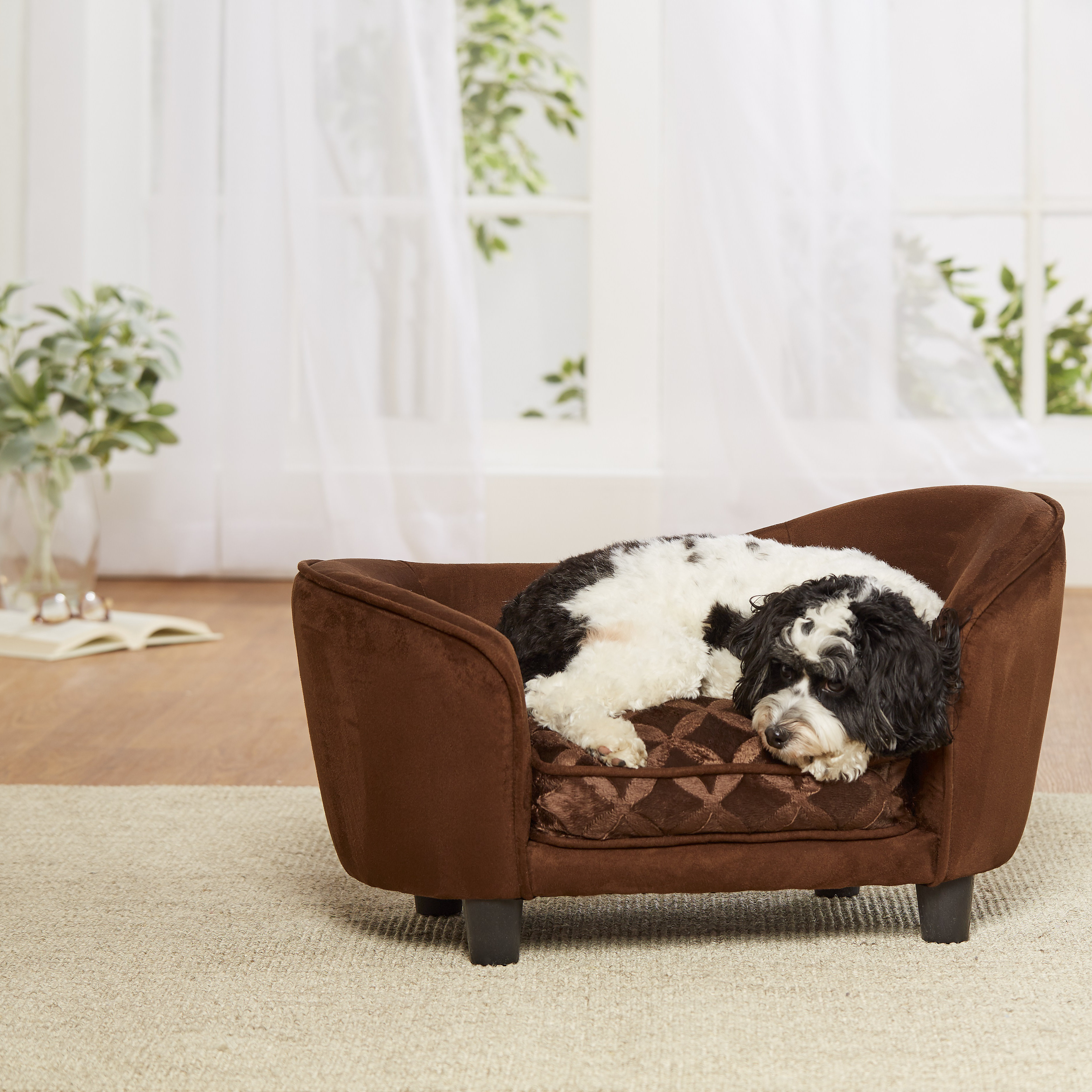 corrine dog sofa with cushion