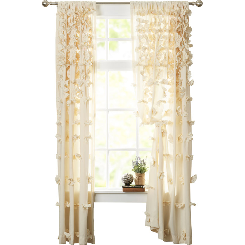 Ophelia Co Clarkstown Solid Sheer Rod Pocket Curtain Panel