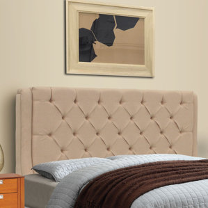 Solar King Upholstered Panel Headboard by REZ Furniture