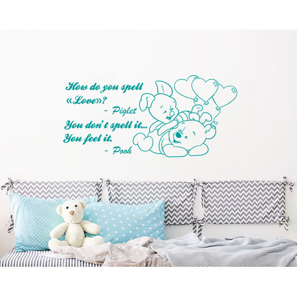 Winnie the Pooh decal wall sticker Perfect nursery baby children