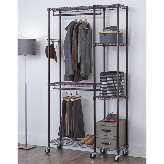 Esther 41 W Mobile Garment Rack