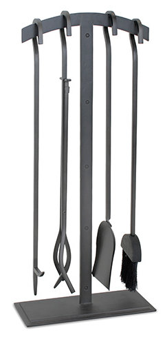 Shadow 5 Piece Iron Fireplace Tool Set by Pilgrim Hearth