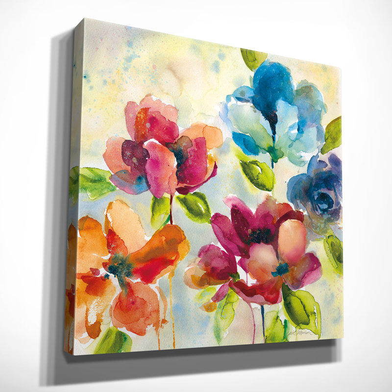 Latitude Run Color My World Ii Oil Painting Print On Wrapped