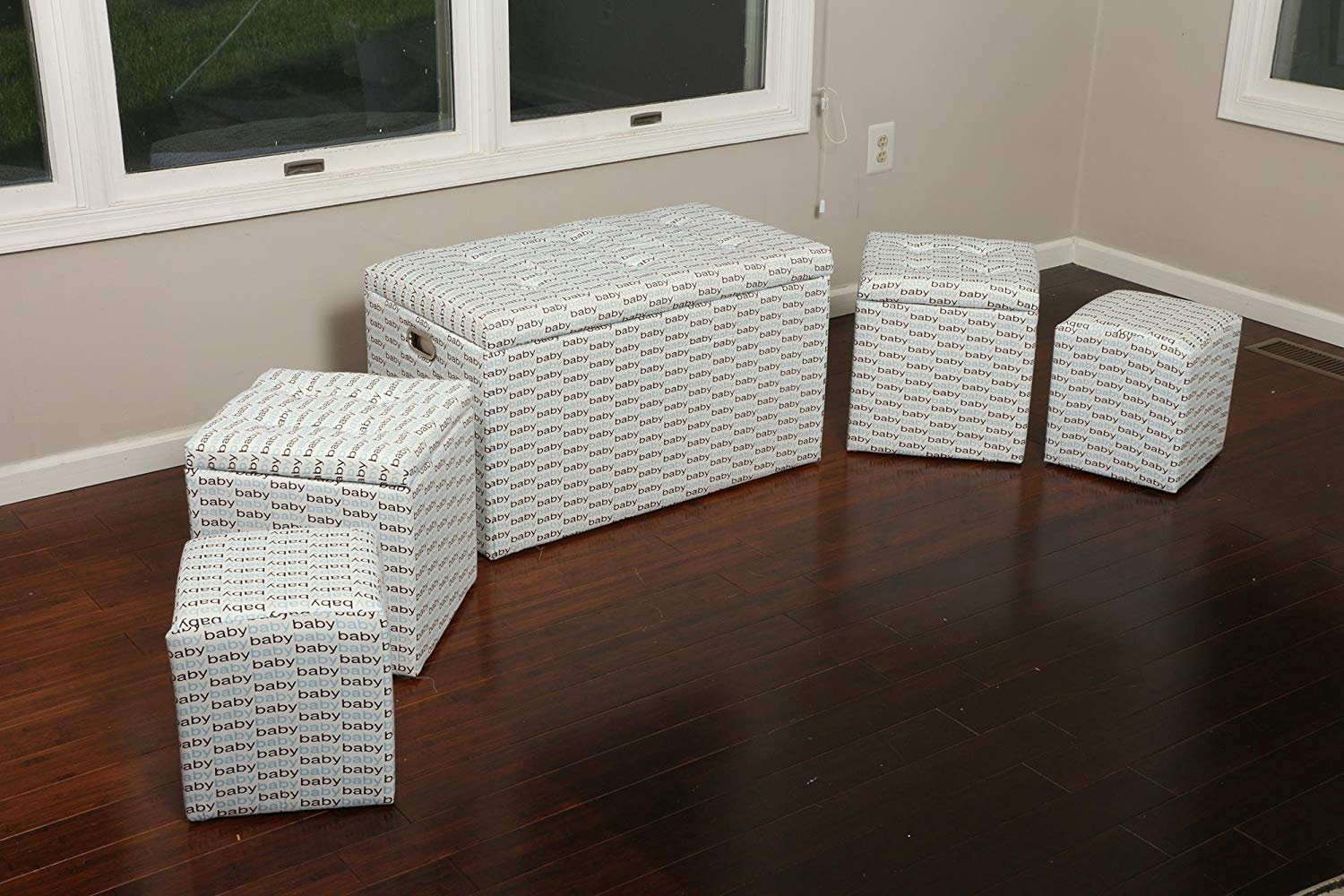 Alcott Hill Hailee 5 Piece Cloth Tufted Storage Ottoman Reviews Alcott Hill Hailee 5 Piece Cloth Tufted