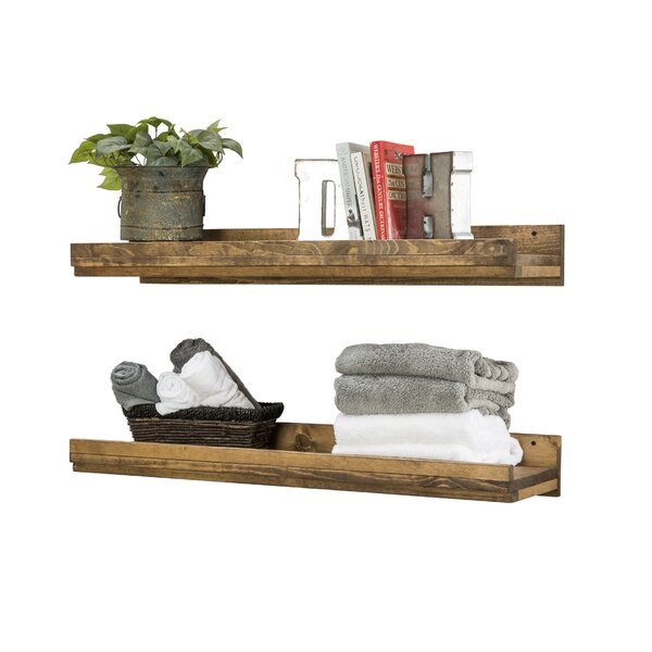 Oconner Floating Shelf (Set of 2) by Union Rustic