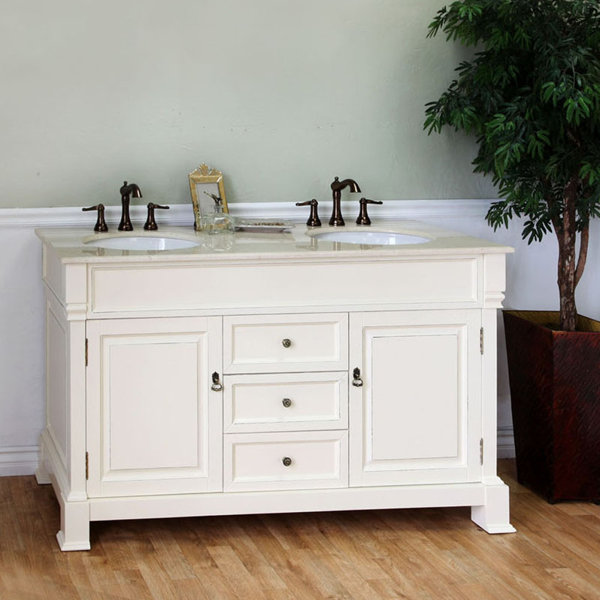 Halliday 60 Double Bathroom Vanity Set by Longshore Tides