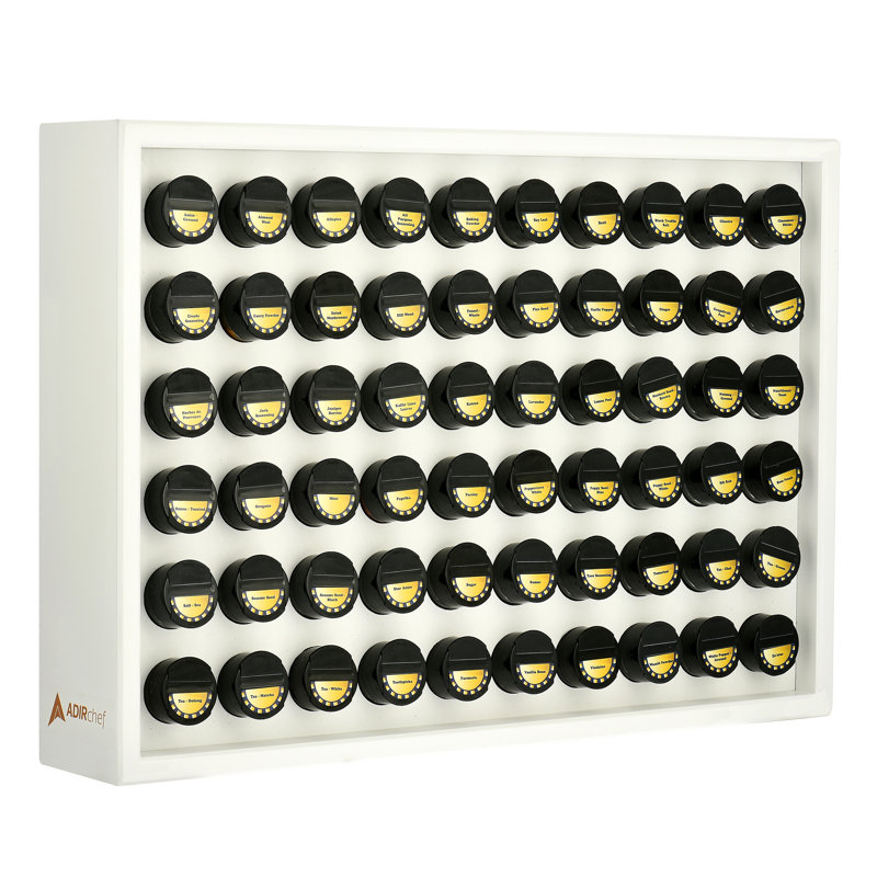 60 Jar Spice Jar & Rack Set