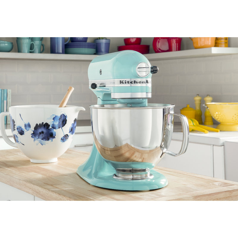 Kitchenaid 5 Qt Custom Ceramic Stand Mixer Bowl Ink Watercolor